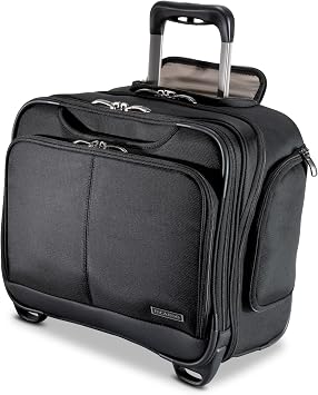 Ricardo Beverly Hills Flight Essentials Softside Wheel-A-Board Bag, Rolling Laptop Carry-On Luggage, Durable Ballistic Nylon Fabric, Water and Stain Resistant, Men and Women, 16.5-Inches Wide