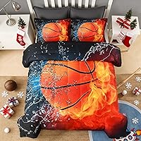 Vista 25 de Andency 3D Baseball Comforter Full (79x90 Inch), 3 Pieces(1 Baseball Comforter, 2 Pillowcases) Microfiber Sport Bedding Set for Boys Kids Teens