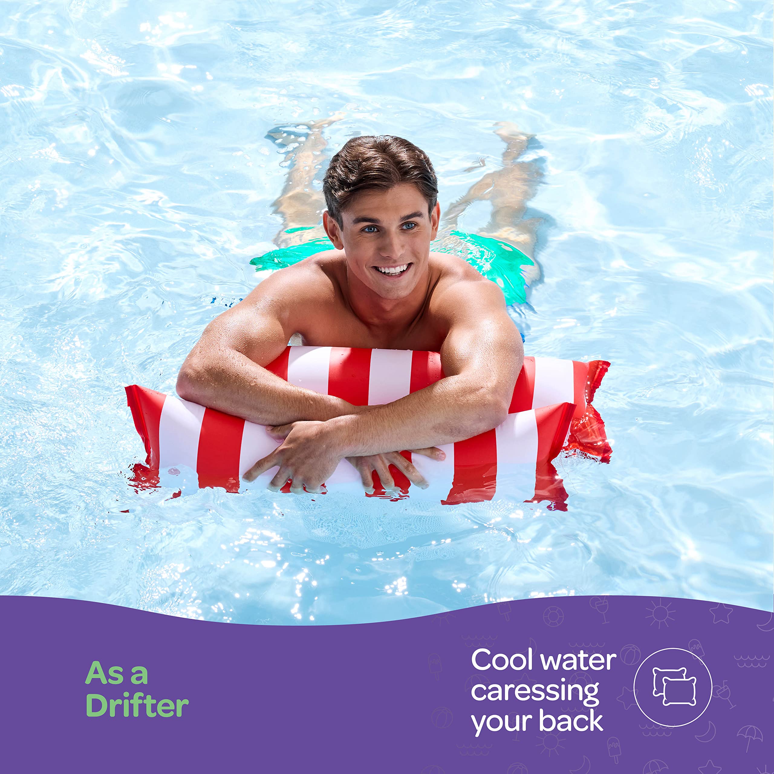 Pool Float Red Color Snapklik.com : Multi-Purpose Hammock Pool Float: Saddle, Lounge Chair ...