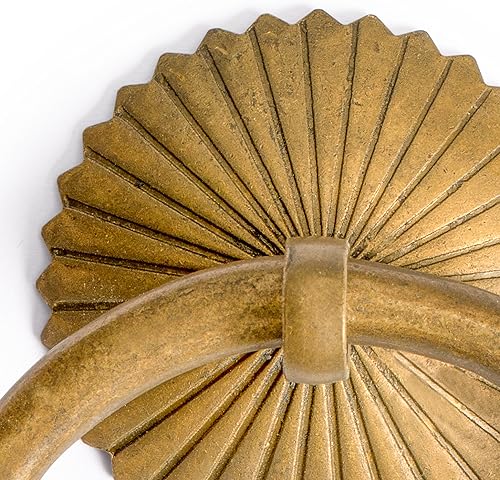 Miniatura 5 de Ring Brass Tiradores de 2.4 pulgadas  Juego de 2  Arquitectónico, Diseño de Interiores, Accesorios de personalización para gabinetes de muebles