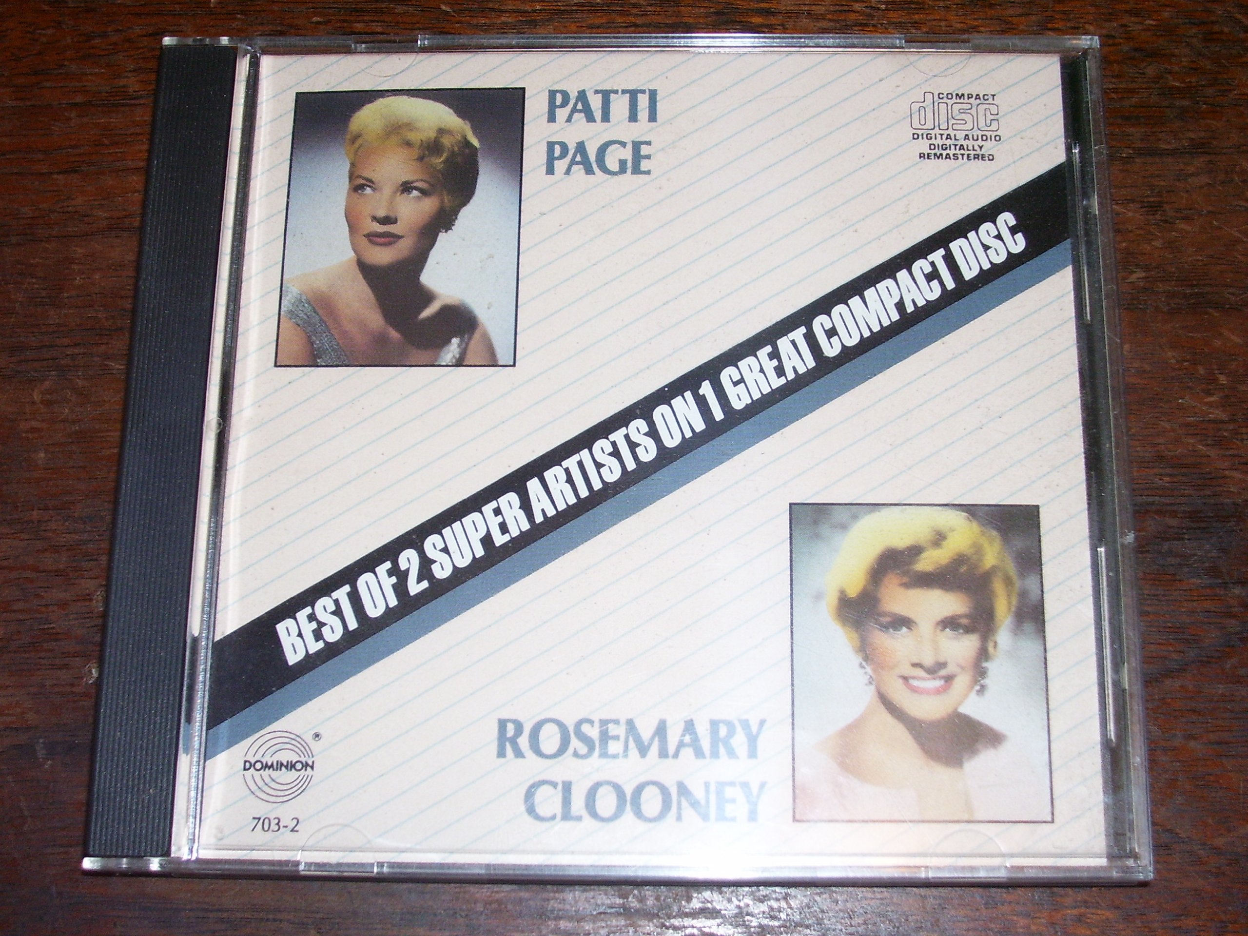 Patti Page/Rosemary Clooney [Audio CD]