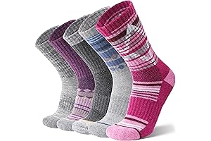 Merino Wool Hiking Socks for Men & Women - Comfort and Warmth...