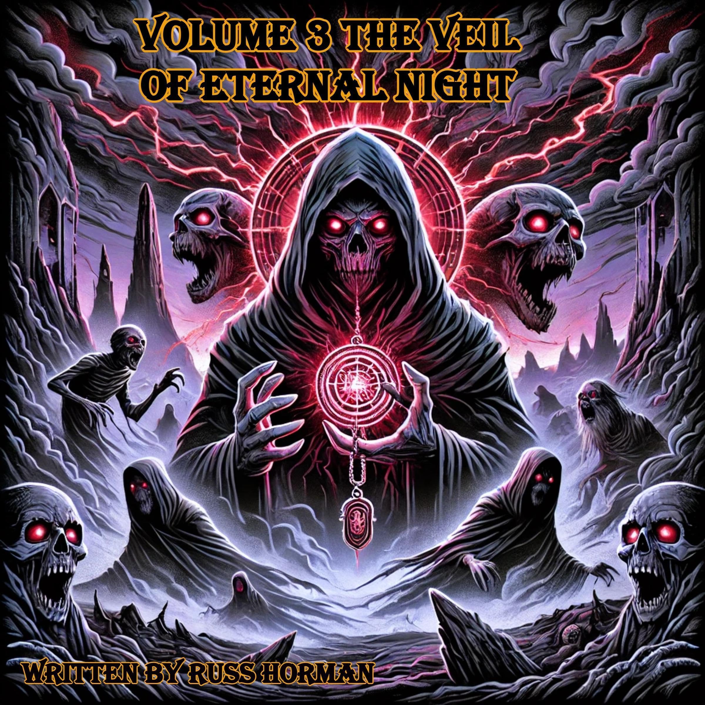 Cover art for Volume 3: The Veil of Eternal Night