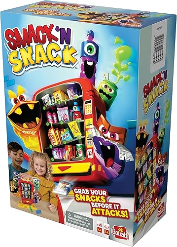 Miniatura 7 de Goliath Smack 'N Snack Game - Recoge aperitivos de la máquina expendedora antes del ataque de monstruos. – Edades 4 en adelante, 2-4 jugadores