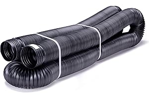 Flexible and Expandable Landscaping Drain Pipe for Enhanced Drainage
