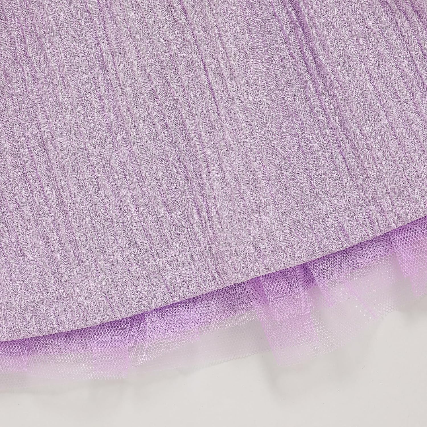 Toddler Girl Dress Fall Ruffle Long Sleeve Baby Girl Solid Color Casual Dresses 2-6Y - Image 5