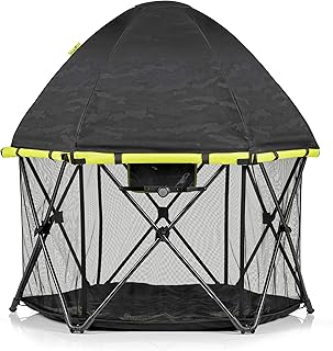 Evenflo Play-Away Portable Playard Deluxe, Adventurer , 15 Sq Ft (Pack of 1)
