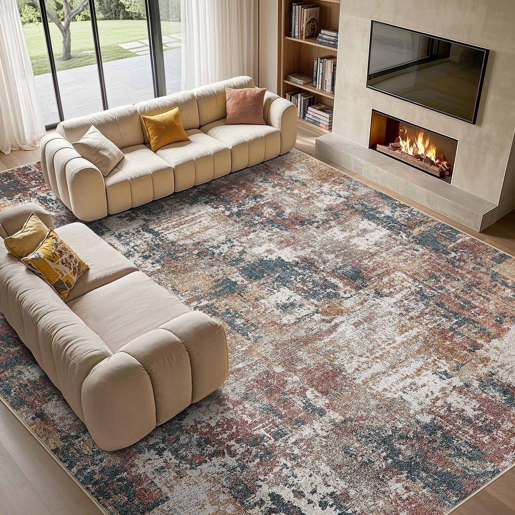 Tortania Washable 12x15 Rug