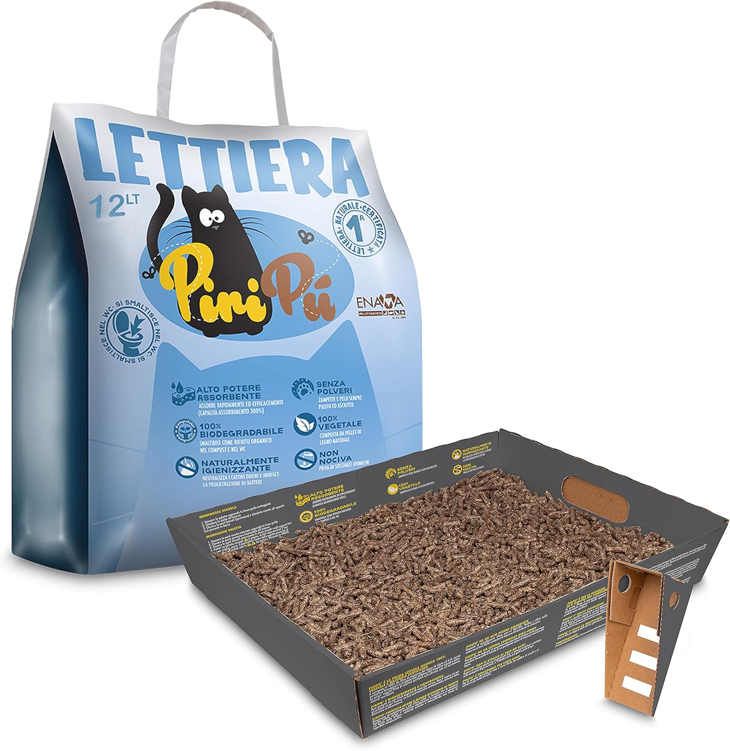 Lettiera Per Animali Avimax Forte - Legno Di Faggio Sminuzzato, 5kg | Naturale E Biodegradabile - Foto 7