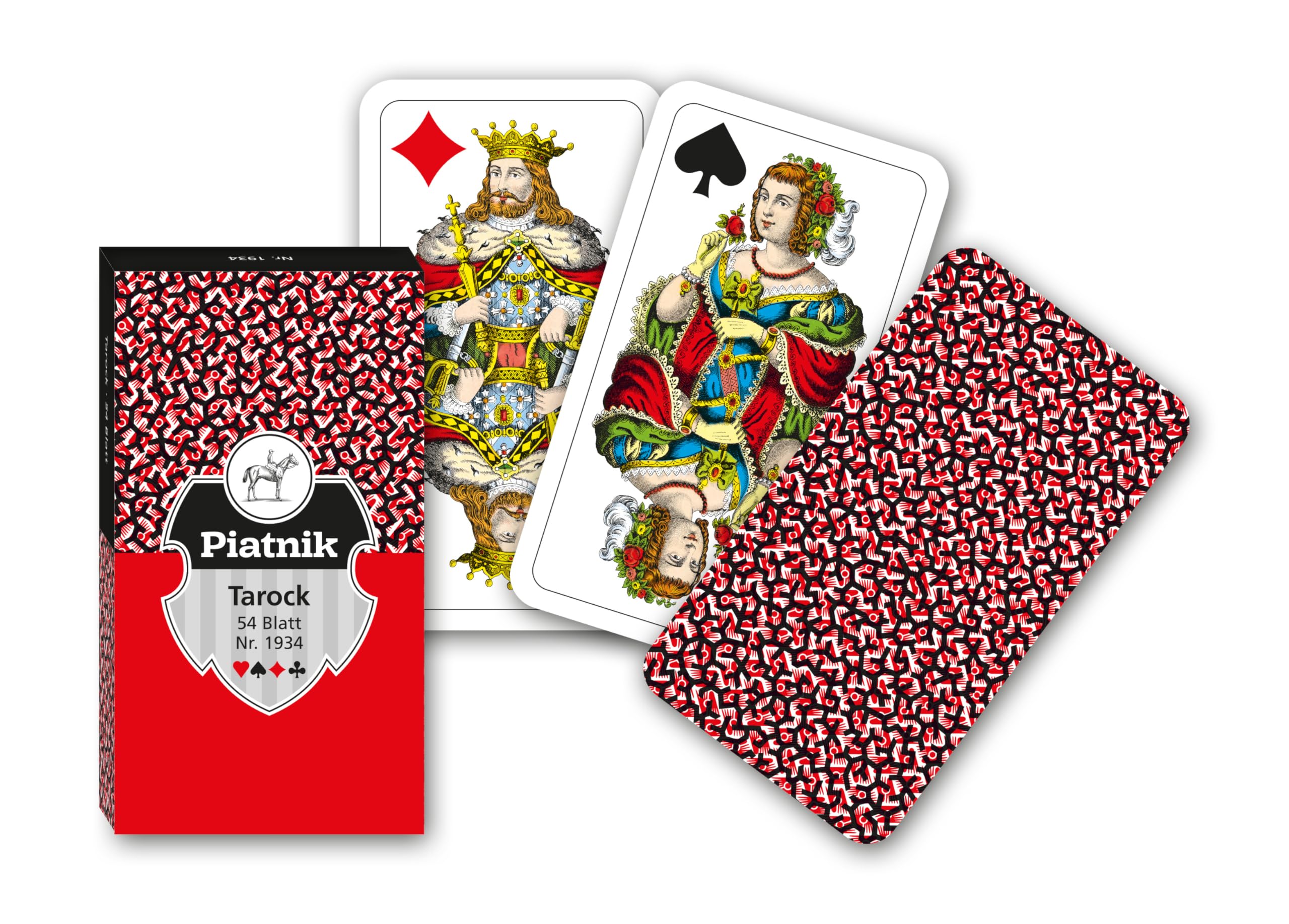 Piatnik 1934 "Tarock cards flush Card Game (54-Piece)