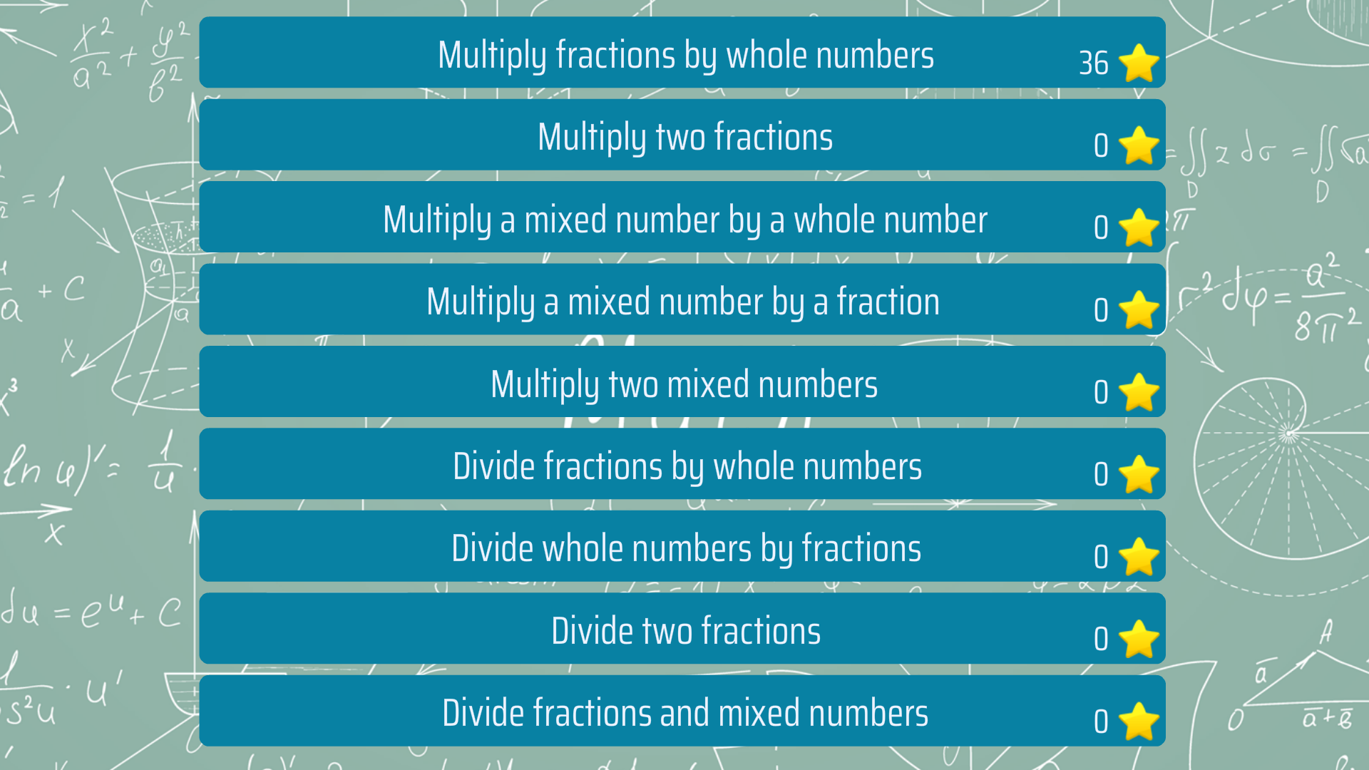 Multiply and divide fractions - 5th grade math skills - App on Amazon ...