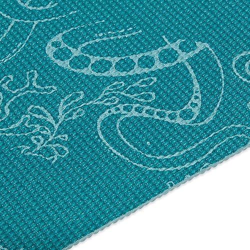 Miniatura 4 de Gaiam - Tapete de yoga con estampado, antideslizante para ejercicio y fitness para todo tipo de yoga, pilates y ejercicios en el suelo Bajo el