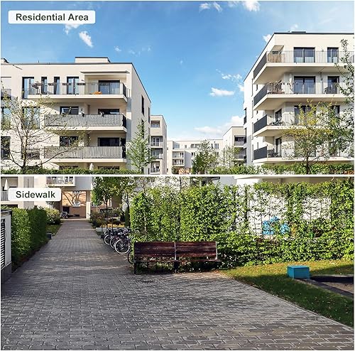 Miniatura 7 de uxcell Bordes de paisaje, 1 pieza de 66 pies x 2 pulgadas, kit de bordes de jardín sin excavación con 60 estacas, borde de borde de paisaje para