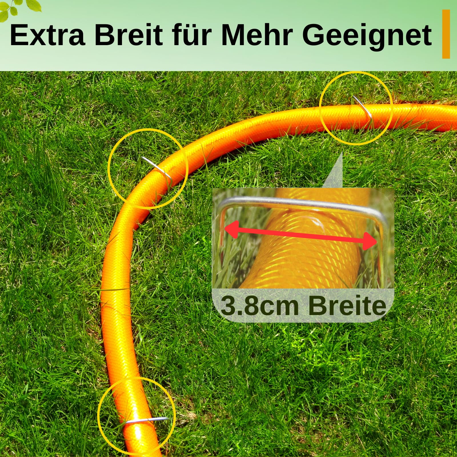 Ensemble De 600 Piquets En Acier Galvanisé Pour Fixation Au Jardin