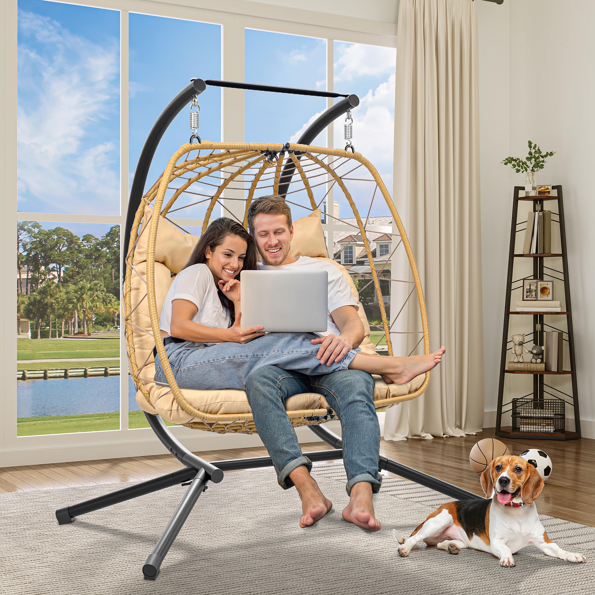 Hammock Chairs Swinging Chair Indoor Bedroom Dextrus Egg Chair