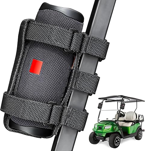 Miniatura 1 de Soporte de altavoz optimizado para accesorios de carrito de golf, soporte de altavoz Bluetooth portátil para exteriores con correa ajustable,