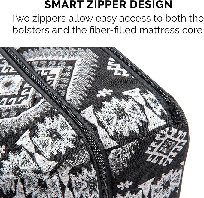 Cama Sofá para Perro Grande con Funda Lavable y Soporte para miniatura 7