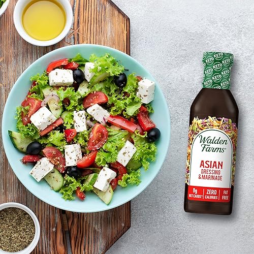 Vista 114 de Walden Farms Buffalo Ranch - Aderezo y salsa – Sin calorías, sin gluten, bajo en carbohidratos, apto para dieta cetogénica, sin azúcar, sin grasa