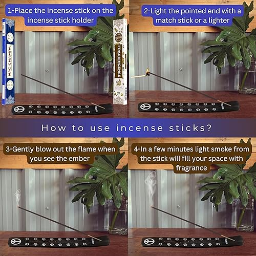 Vista 219 de Trumiri Incense Sticks - Combo Pack of 40 Insence-Sticks - 20 Rose + 20 Lavender - Insenses - Insents - Incents - Inscense - Incence - Incienso