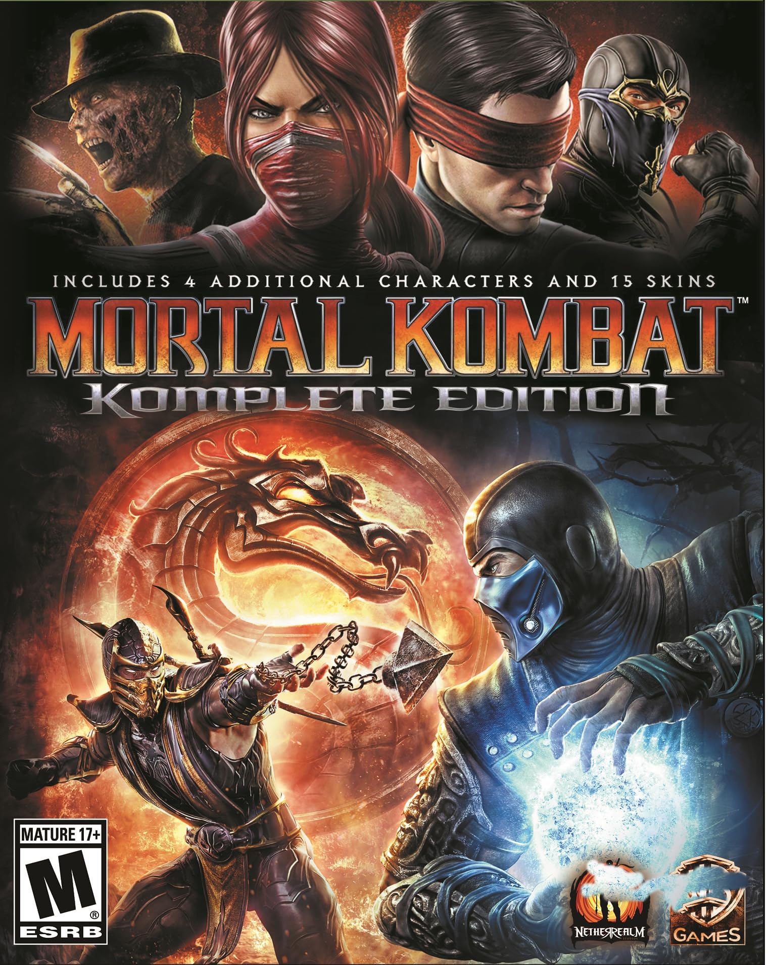 Mortal Kombat Komplete Edition 2013 Pc Game DVD For Windows With Box