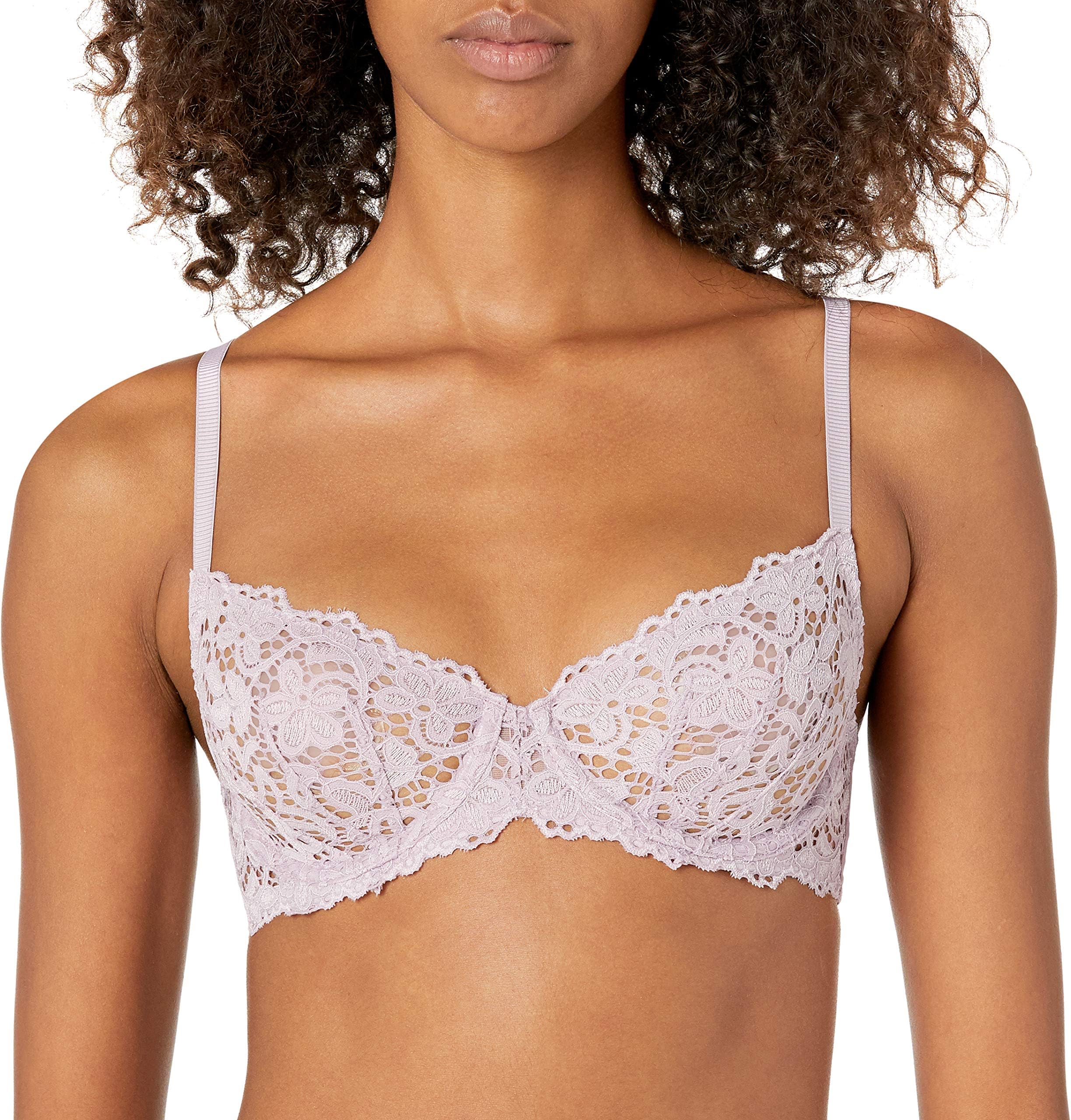 DKNY Women's Classic Lace Unlined Demi