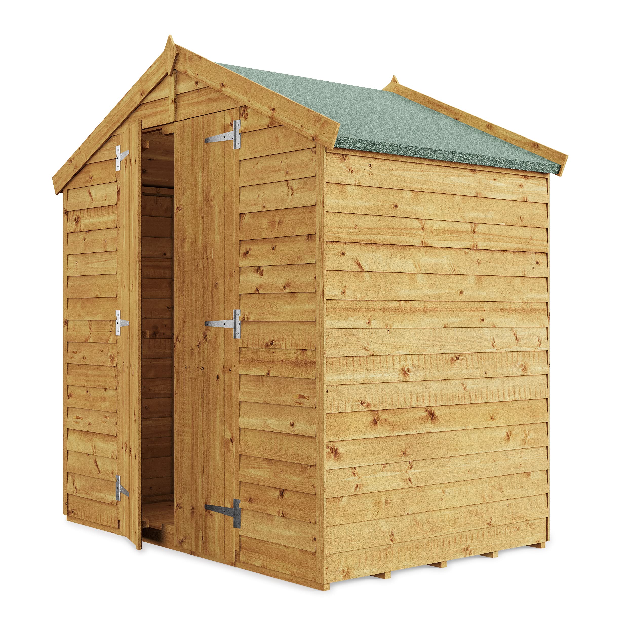 Buy BillyOh Keeper Overlap Garden Shed with Floor Wooden Garden