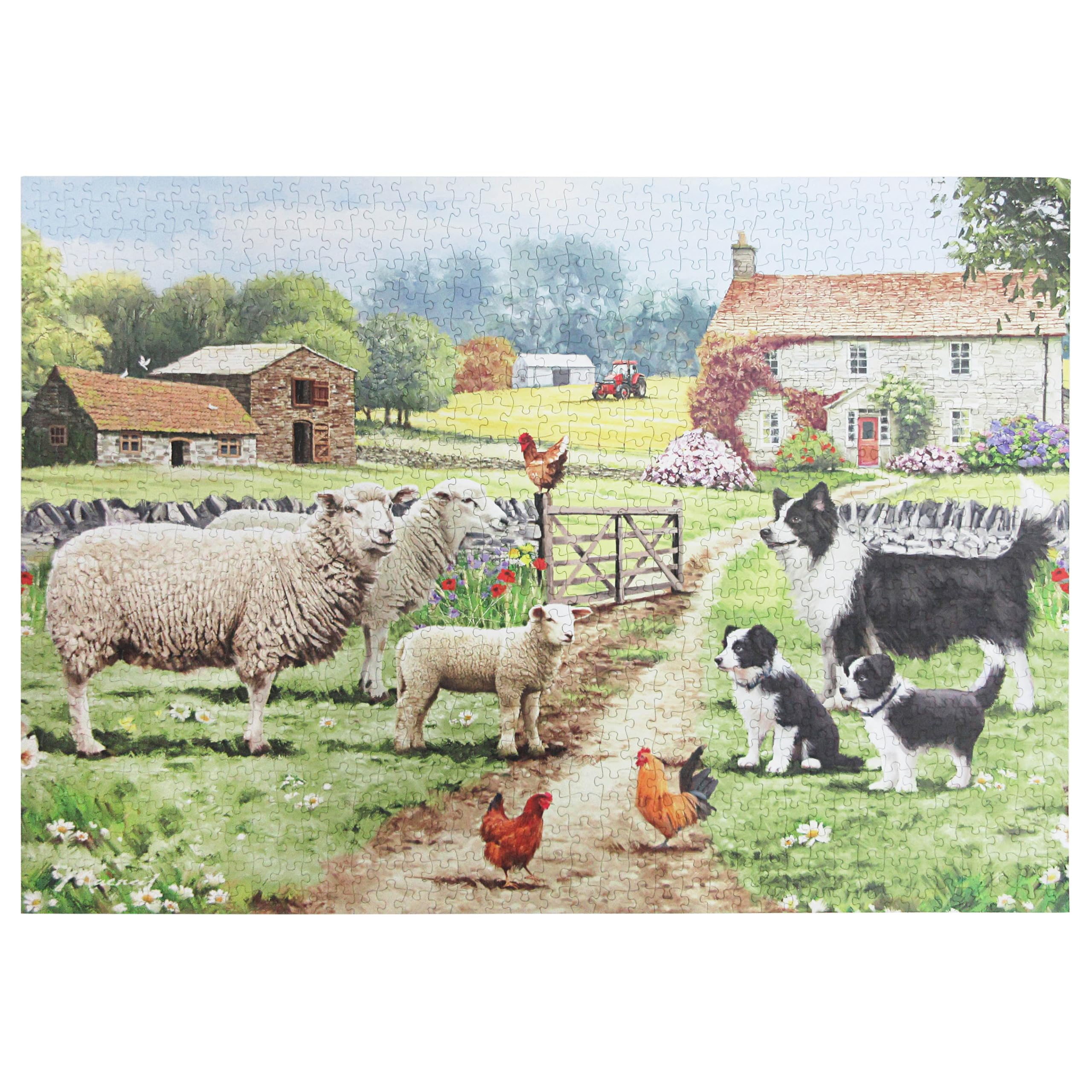 The Leonardo Collection Macneil Studios Collie & Sheep Puzzles 1000pc