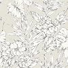 NuWallpaper NUS3145 Grey Cayman Peel & Stick Wallpaper, Neutral
