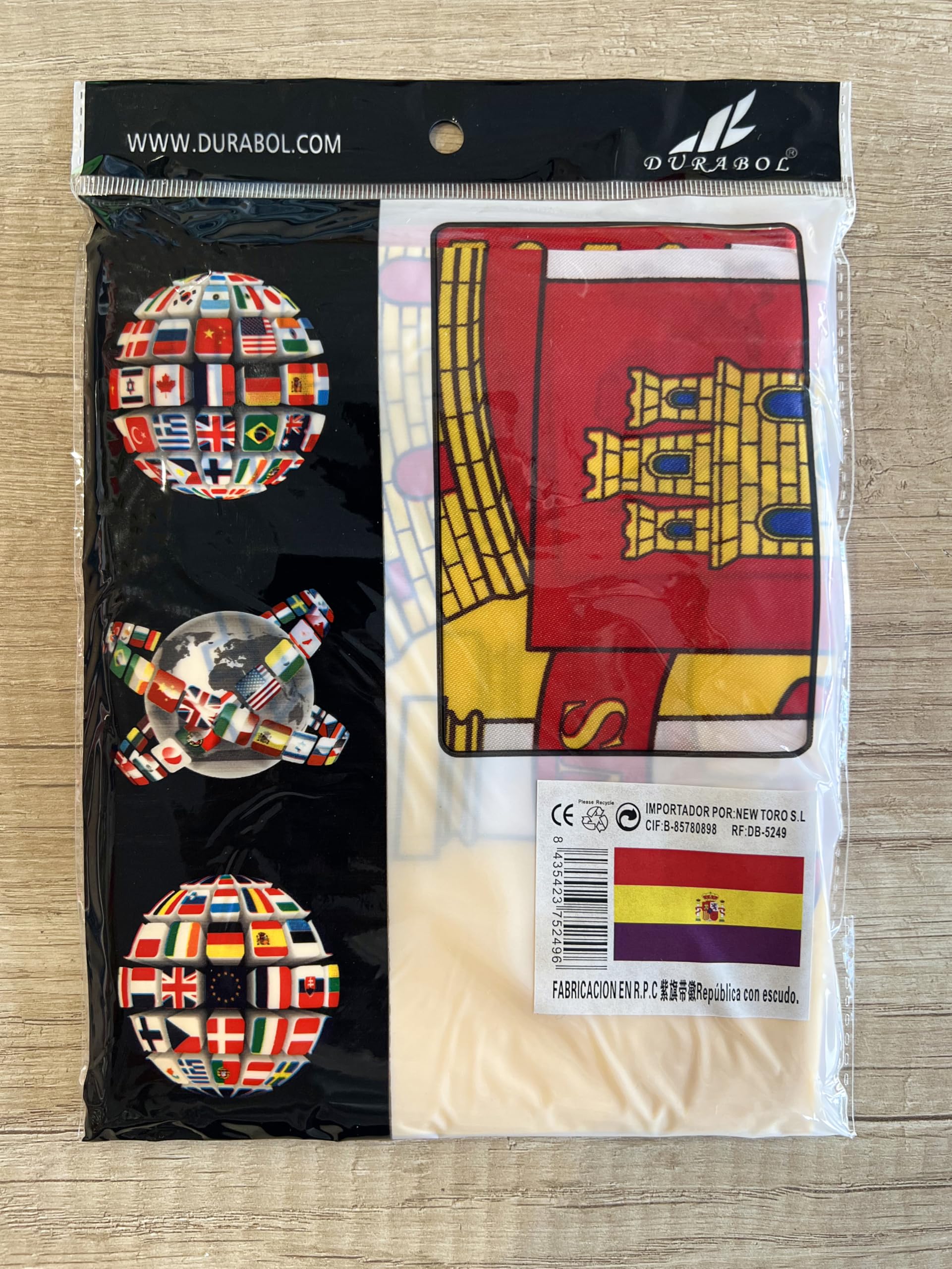 Spanien Flagge Ohne Wappen – 150x90 Cm Aus Wetterfestem Satin | Für Innen & Außen