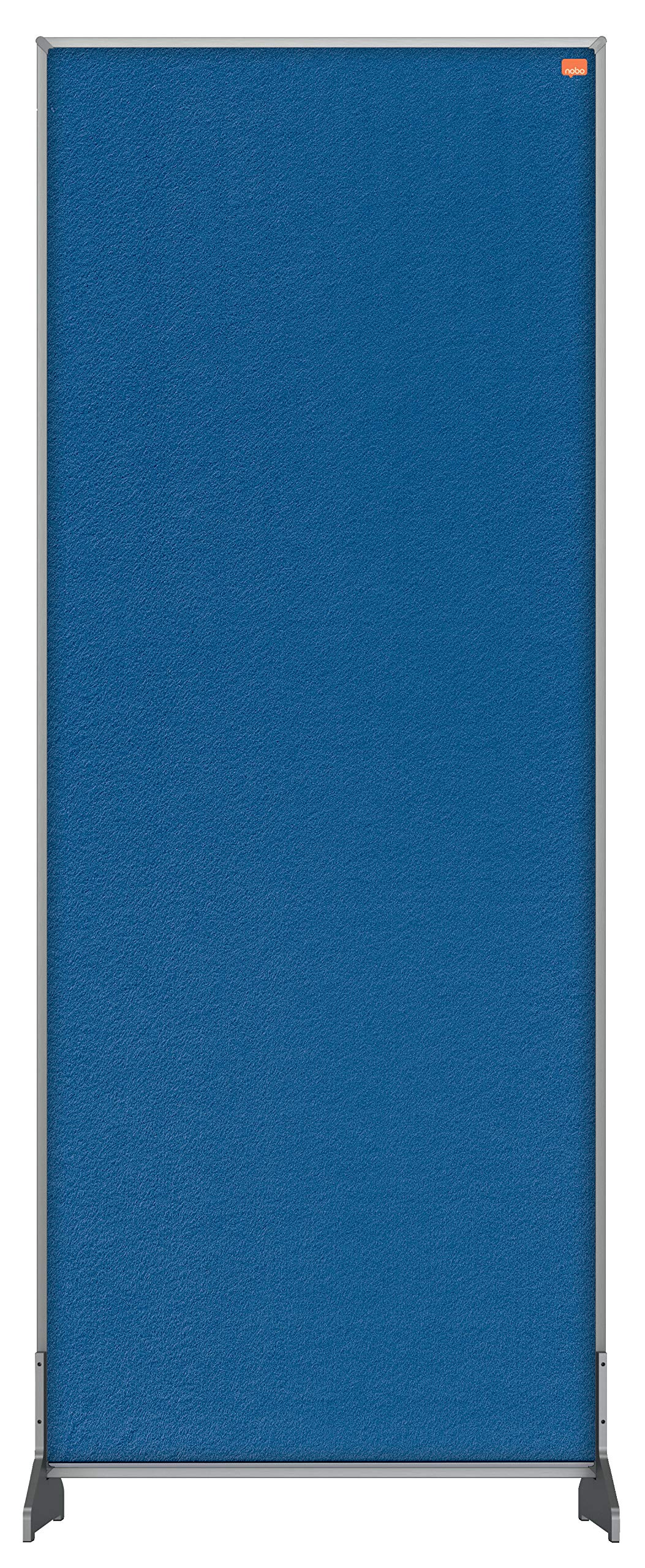 Nobo Impression Pro Desk Divider – Felt Surface, 1.8 m High, Blue