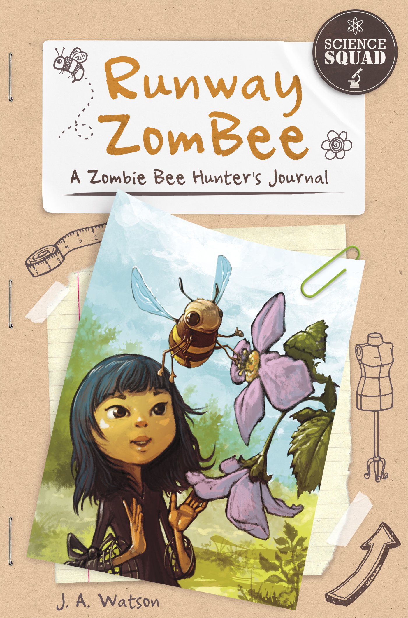 Buy Science Squad: Runway ZomBee: A Zombie Bee Hunter's Journal — BookShops.in