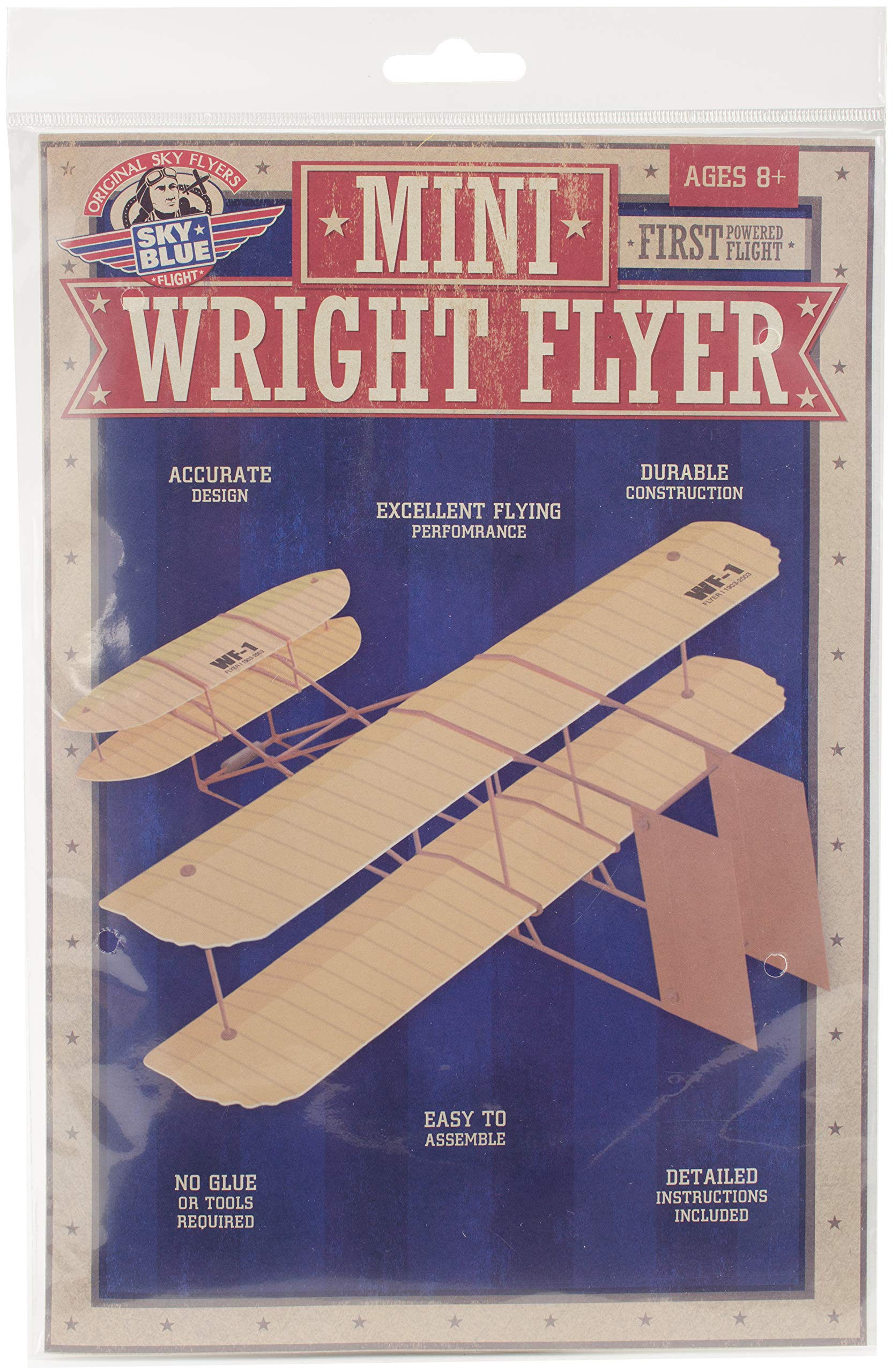 Sky Blue Flight Mini Wright Flyer Model Kit Desertcart Tunisia