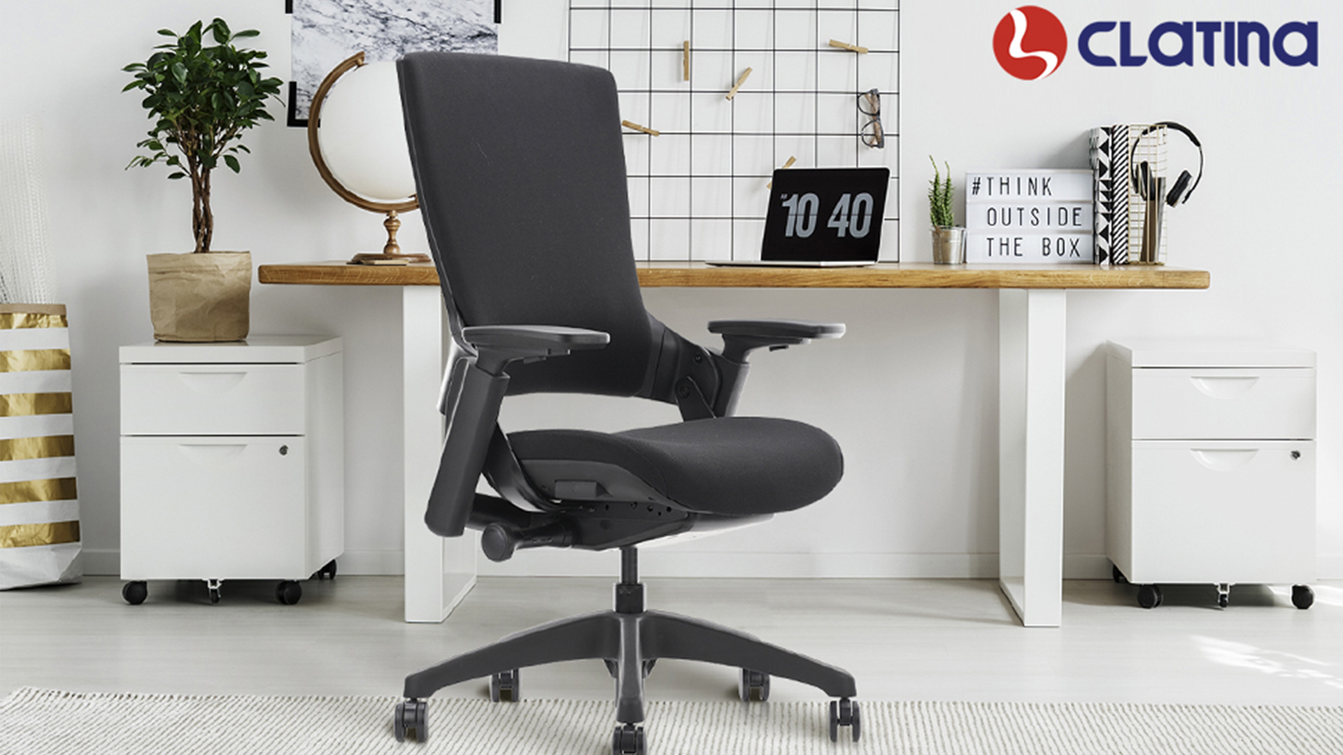 Explotat view of CLATINA chair components