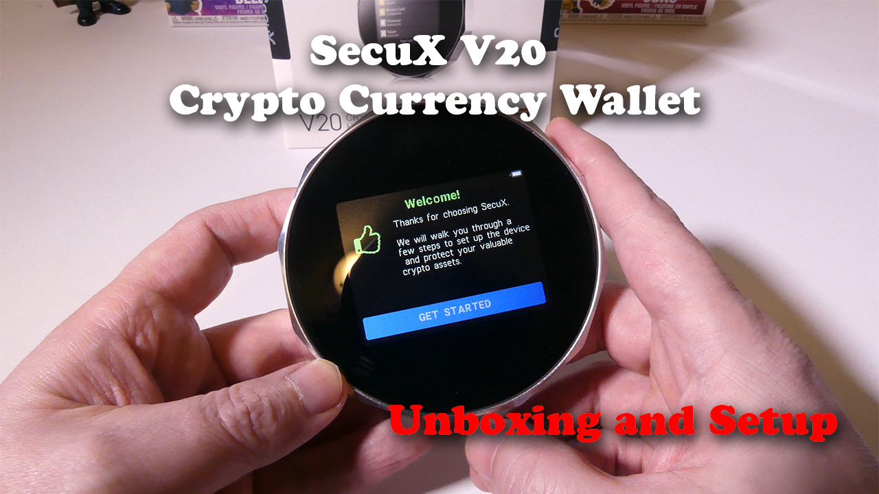 Watch SecuX V20 Crypto Currency Wallet Unboxing and Setup.mp4 on Amazon Live