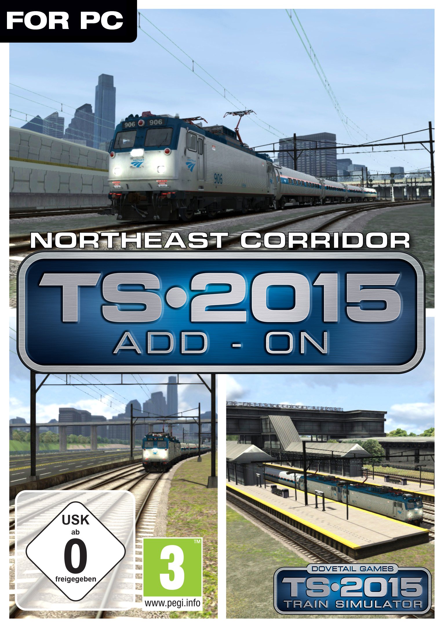 DLC Train Simulator 2015 Northeast Corridor Route extension ferroviaire PC - 8