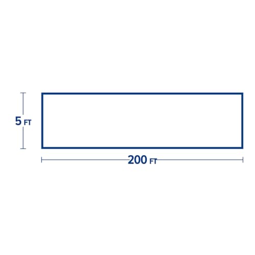 Tenax Pet Fence Premium 2A140078 , 5' X 200', Black