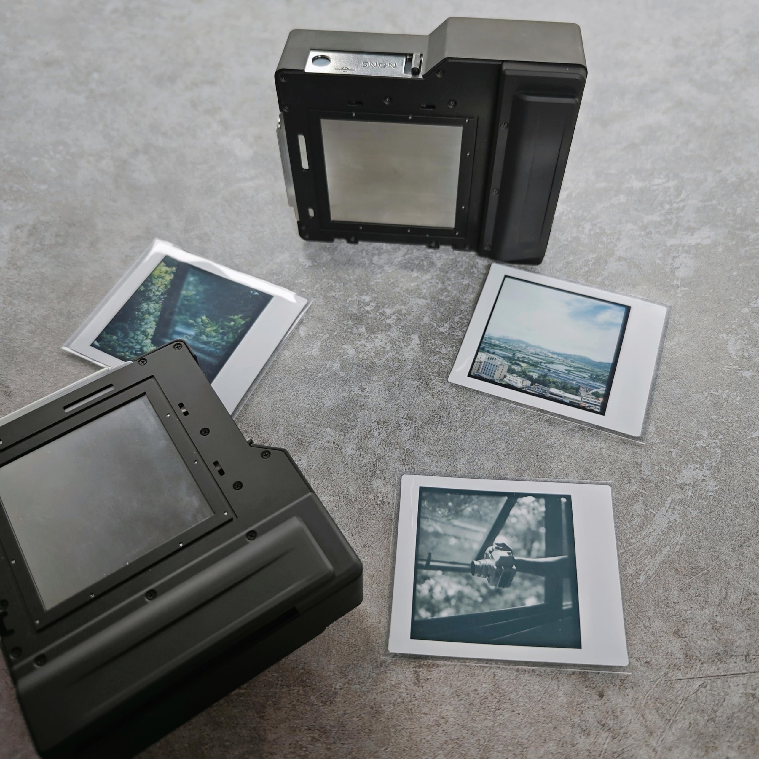 NONS Hasselblad Caméra arrière instantanée (Film instantané Square) 500C, 500CM 501C, 501CM 503CX, 503CXi, 503CW, 2000 FCM, SWC, SWC/M, 903SWC, PME5, PME51 Finder