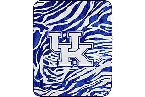 College Covers Kentucky Wildcats Raschel Throw Blanket