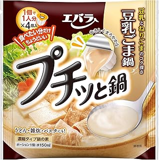 エバラ プチッと鍋 豆乳ごま鍋 (40g×4個入)×6袋