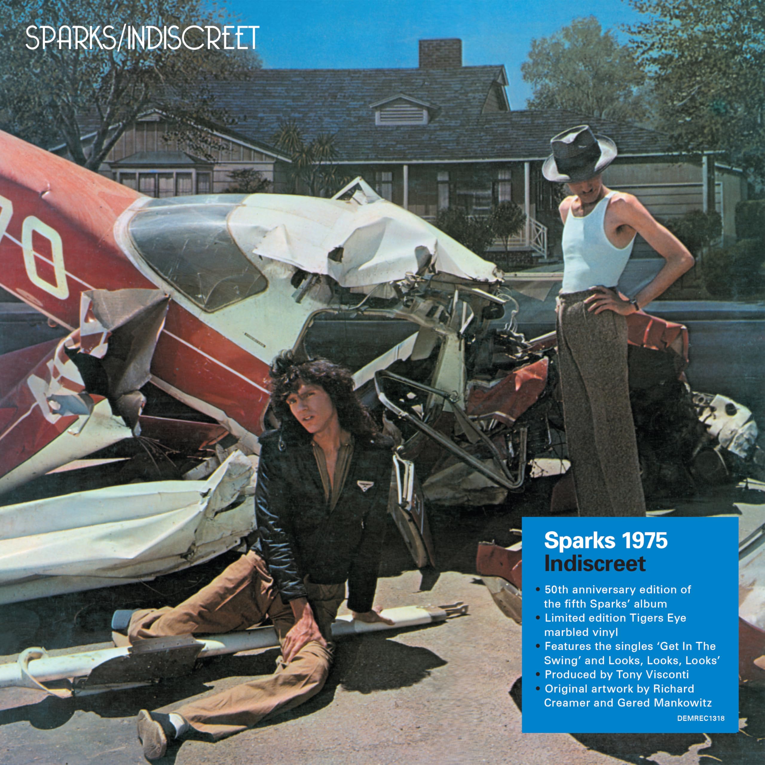 Sparks - Indiscreet (Demon Records) Vinyl 12"" Album