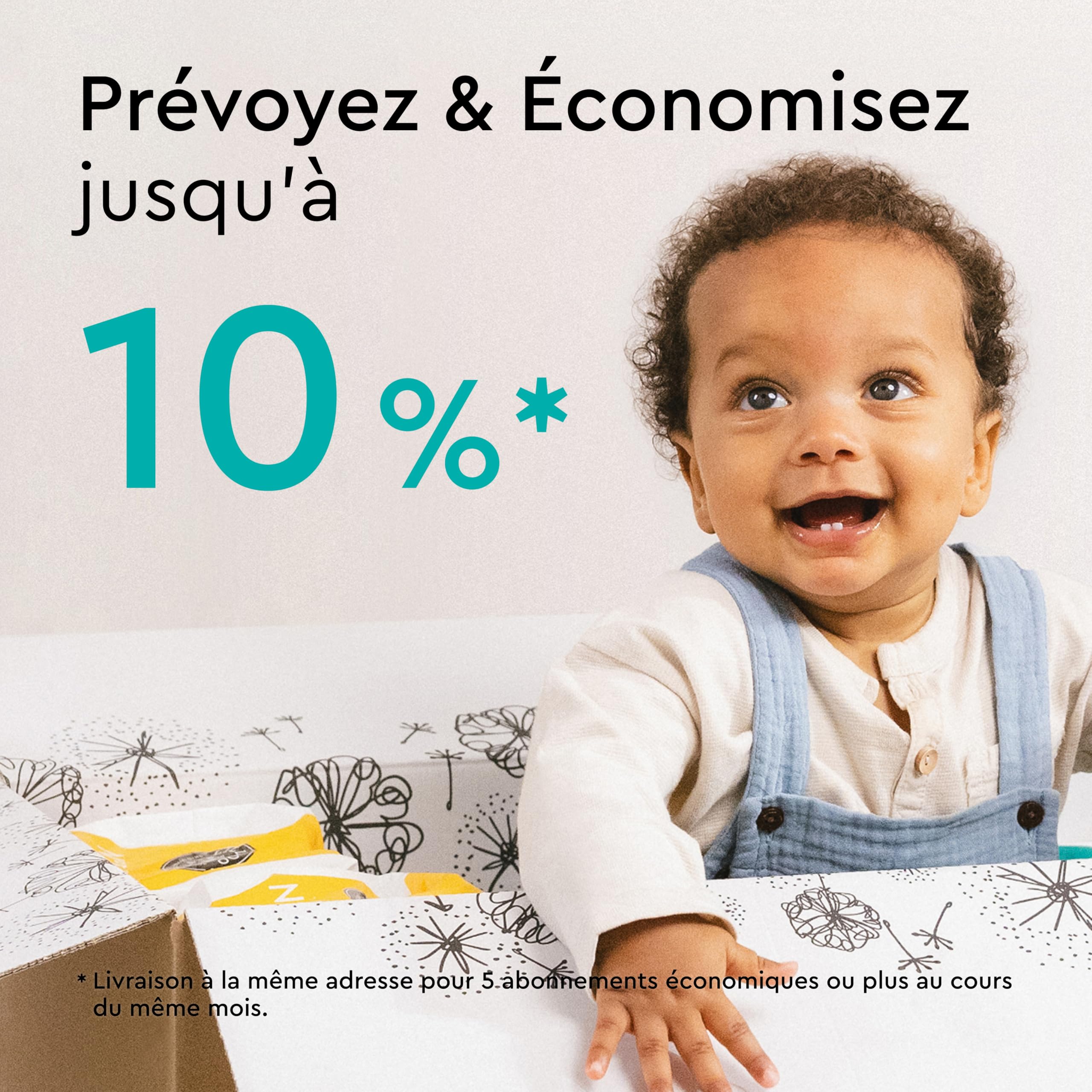 LILLYDOO - Couches Bébé Hypoallergéniques, Taille 3 (6+ kg), Lot de 3 paquets (87 pièces), Ultra Douces et Absorbantes, sans Parfum et Lotion pour les peaux sensibles, Testées dermatologiquement