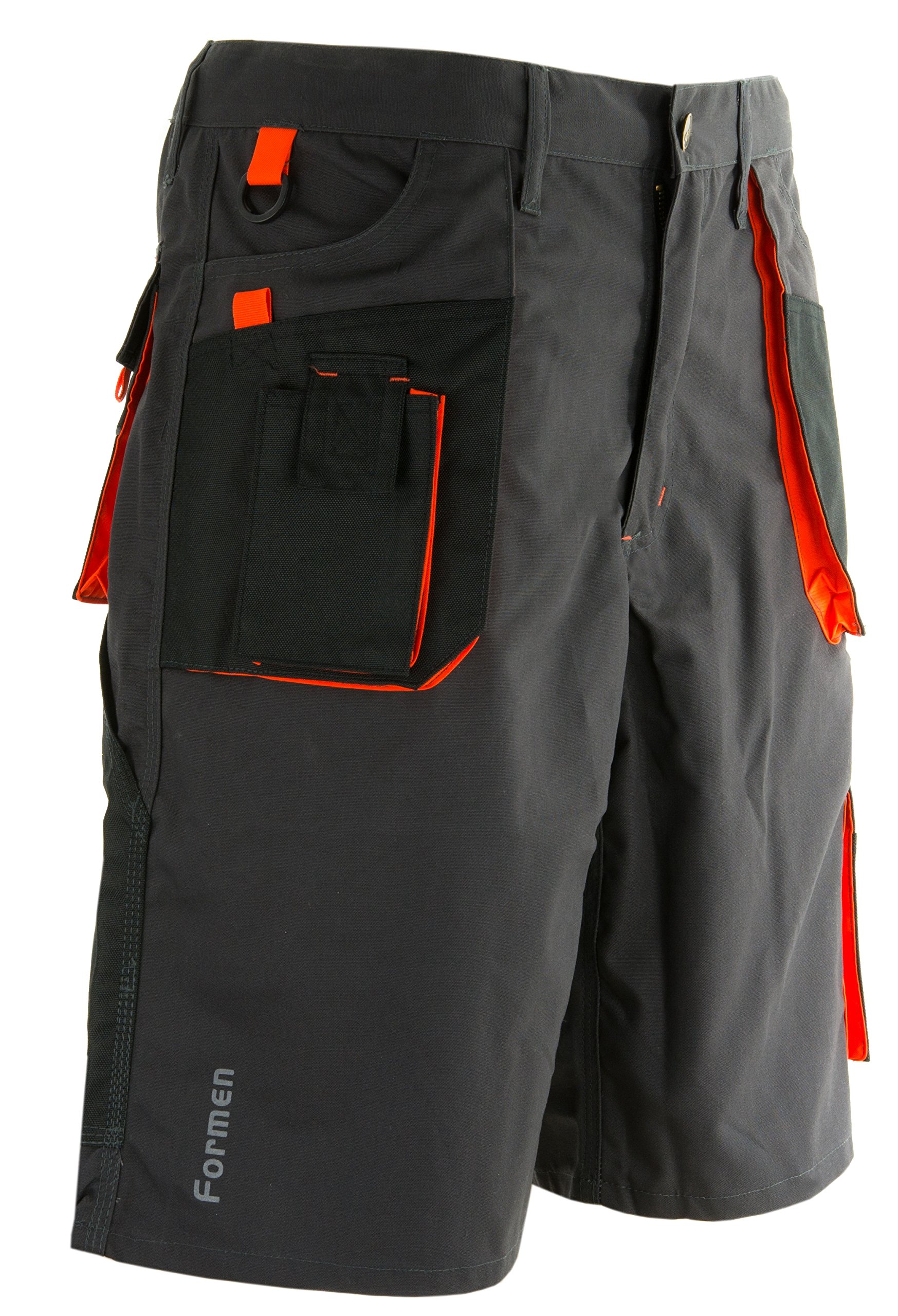 REIS | Pantalones Cortos De Trabajo | Pantalones De Jardín | 65% poliéster/35% algodón (270g/m²)