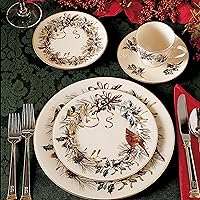 Vista 27 de Lenox Winter Greetings Plato de cena de 27.30 cm