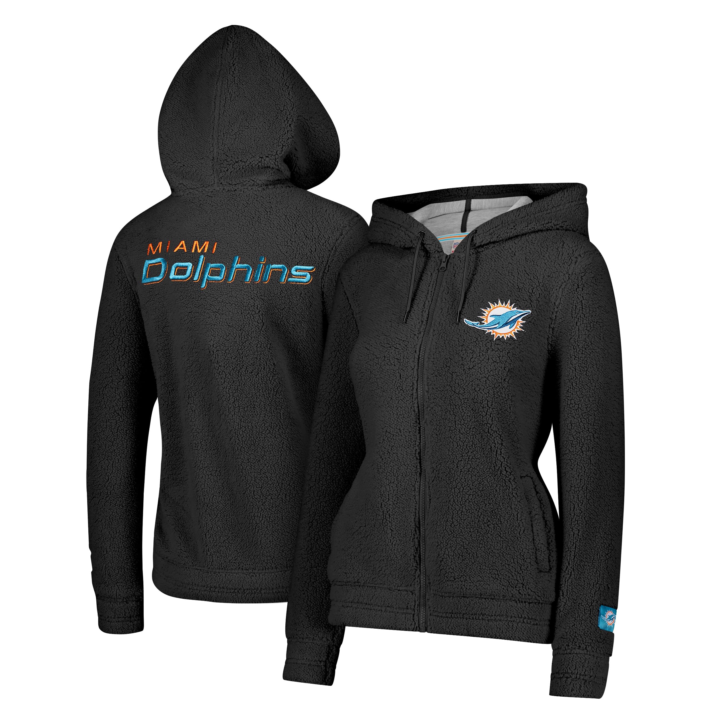 Soft Sherpa Hoodie Jacket with Full Zip for Women by Ultra Game