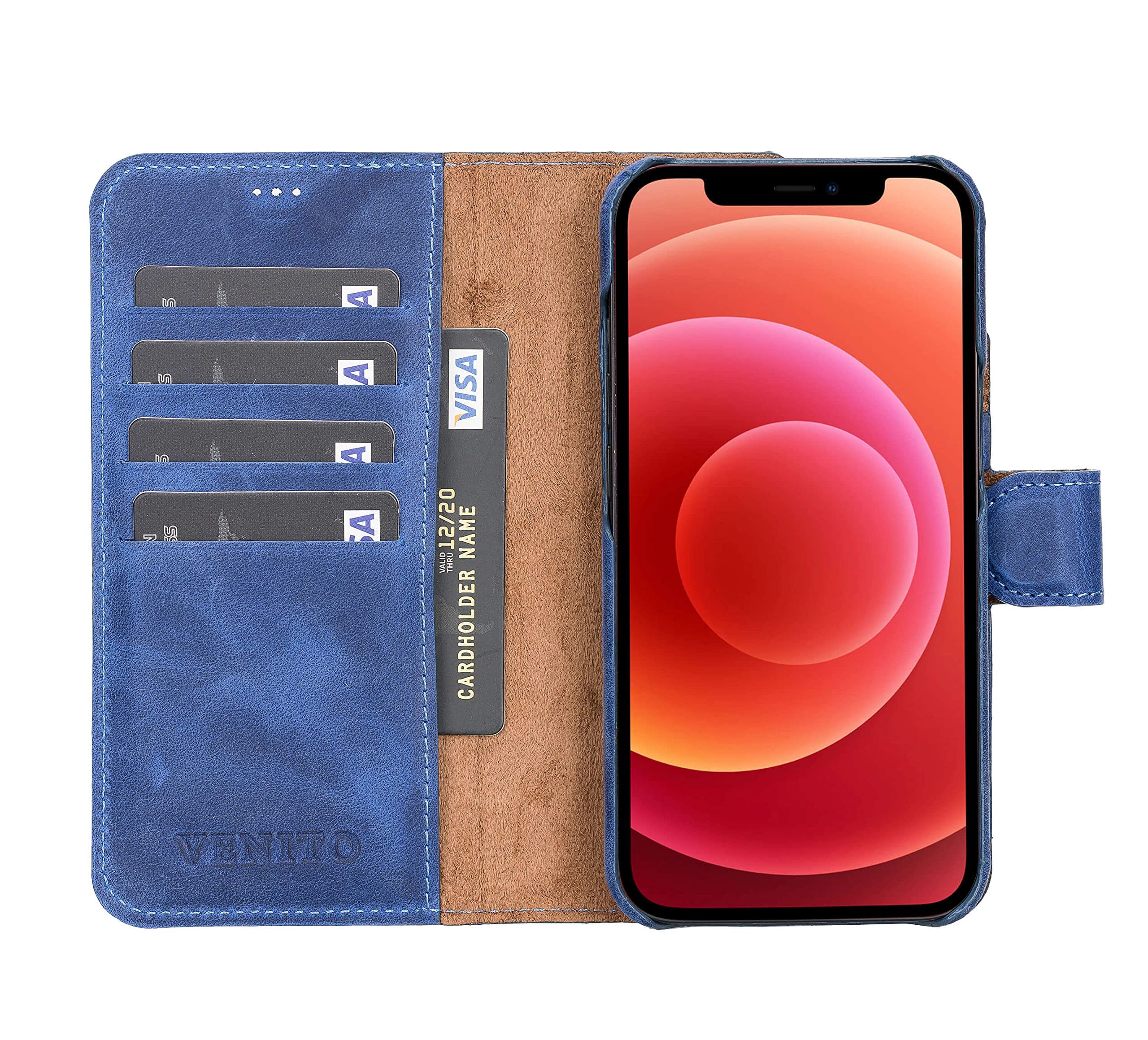 Venito Florence Leather Wallet Phone Case - Dettaglio