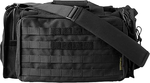 10-86 - Bolsa de servicio de gran alcance, color negro, para pistola o PDW, munición, revista, almacenamiento acolchado de espuma de alta densidad,