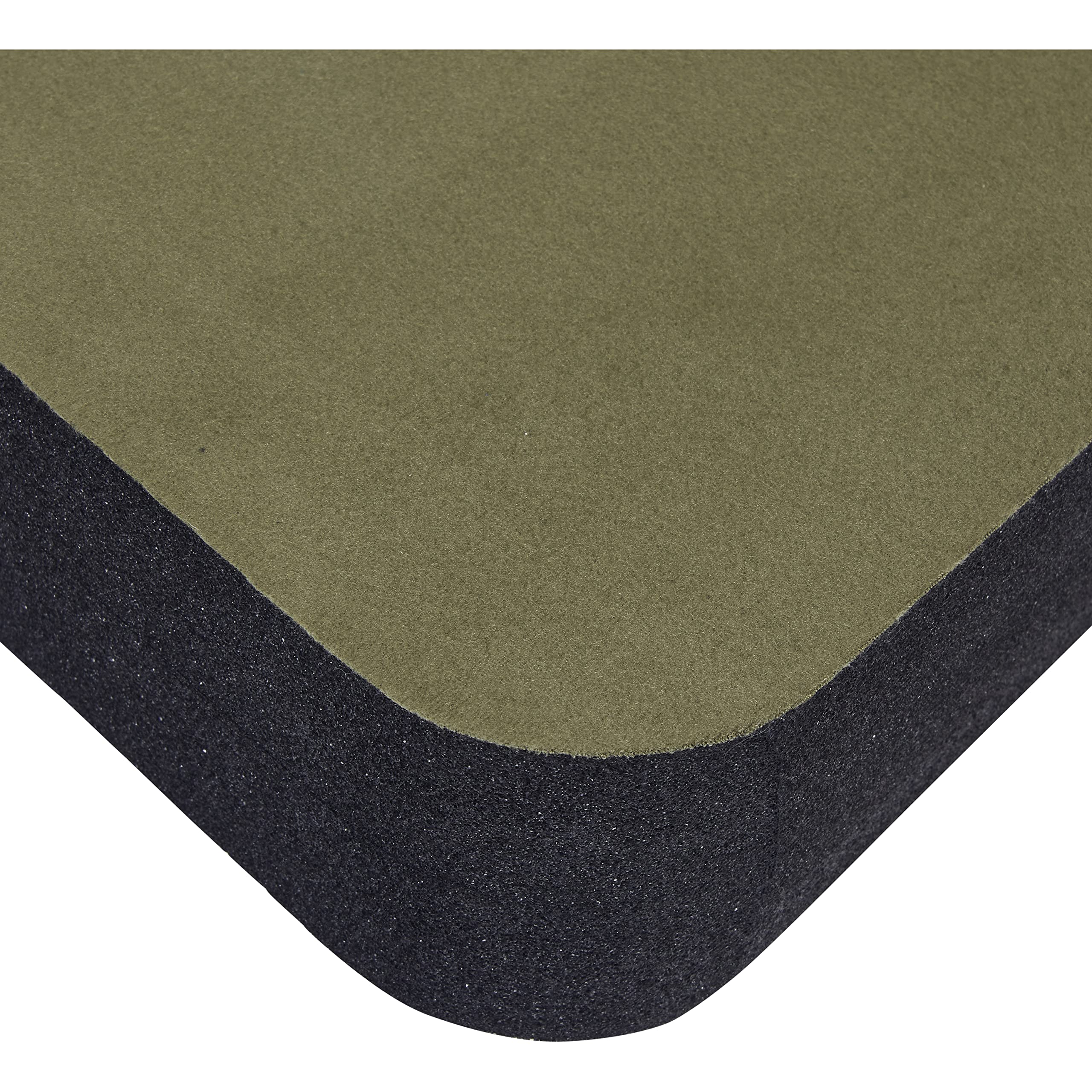 Allen Company Vanish Sitzkissen aus Schaumstoff, 33 x 35,6 x 5,1 cm, Olivgrün