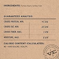 Vista 3 de Vital Essentials Golosinas liofilizadas para perros, menudas de pavo, un solo ingrediente, calidad premium, golosinas de entrenamiento sin granos
