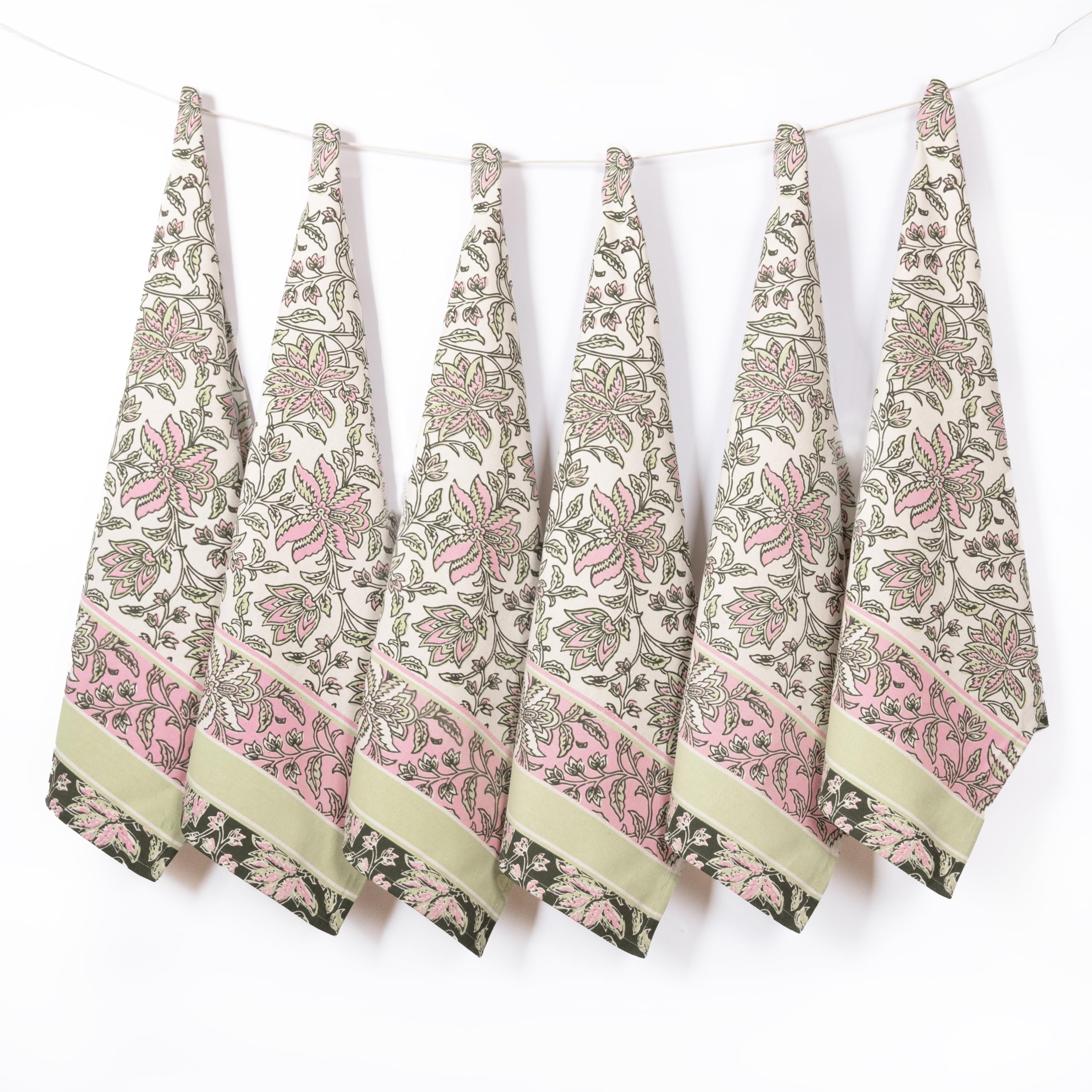 Torchons de cuisine pour la maison couleur rose bloc d'été