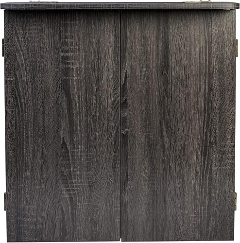 Miniatura 3 de DMI Sports - Juego de dardos en gabinete, incluye iluminación LED u opción de puntuación electrónica